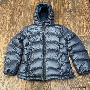 Girls Patagonia Down Hi Loft Hooded Jacket